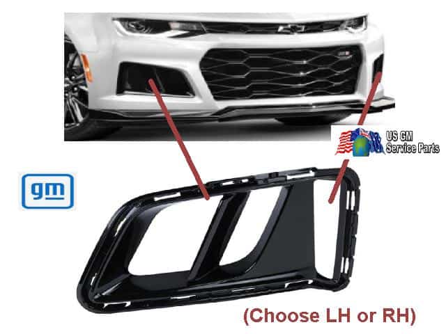 Grille Camaro ZL1 2018-22: Lower Outer (ea)